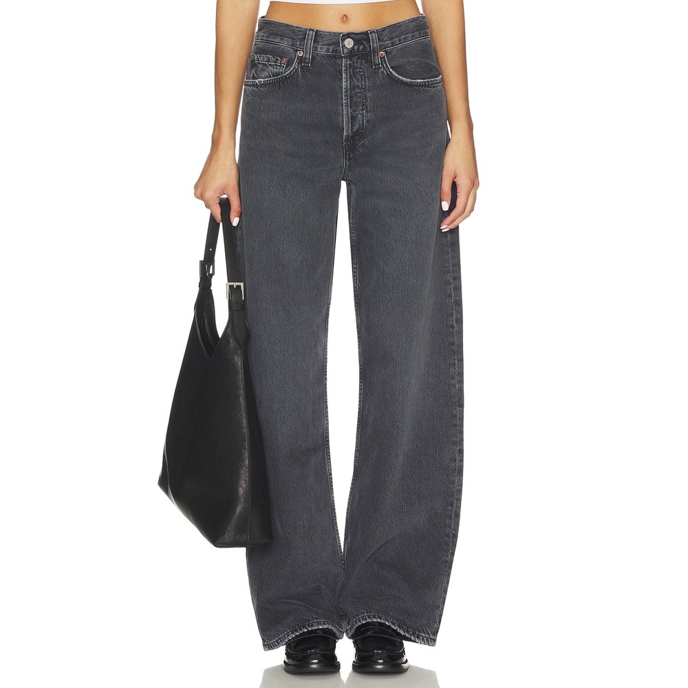AGOLDE Arc Loose Wide Leg Jean in Symbolic Wash Size 23 NWT 32" Inseam